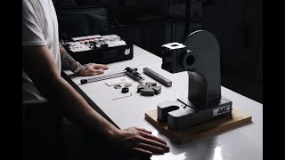 One Ton Arbor Press Setup Tutorial with Artist Kit Company [upl. by Noillimaxam]