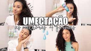 COMO FAZER UMECTAÇÃO CORRETAMENTE EM CABELO CACHEADO  Ludmila Reis [upl. by Nyltac]