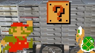 Super Mario Bros on FLOPPOTRON [upl. by Aihsei124]