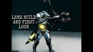 WARFRAME LENZ BUILD 4 FORMA THE BAZOOKA BOW [upl. by Nolita]