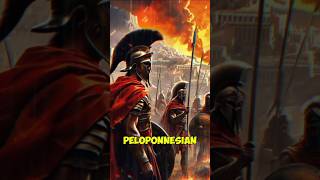 Historys biggest Brutal Peloponnesian War💥shorts historyfacts peloponnese facts [upl. by Cela]