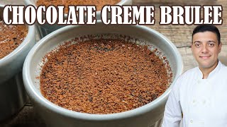 How to Make Creme Brulee  Chocolate Creme Brulee by Lounging with Lenny [upl. by Witty]