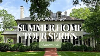 Exclusive Tour Stately amp Traditional Home in Charlotte NC [upl. by Nimoynib]