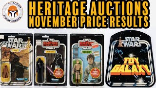 Heritage Auctions November Session Results  Star Wars Action Figures amp Store Displays [upl. by Fita]