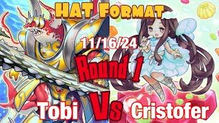 HAT Format Round 1 Mermails Vs Madolche Ghostricks [upl. by Pallas327]