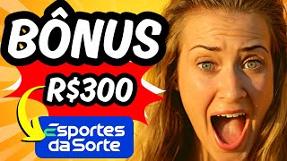 Esporte da Sorte Bônus  Esporte da Sorte Vale Bônus  Esporte da Sorte Código Bônus [upl. by Naillimxam333]