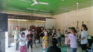 ငွေ  Sunday School Dance [upl. by Ecnarepmet]