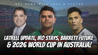 NRL  2026 World Cup in Australia amp PNG Latrell Mitchell injury news amp Kayal Iro stays at Sharks [upl. by Rains409]