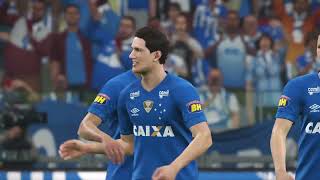 PES 2019  Cruzeiro 2x1 Athletico Paranaense [upl. by Udele]