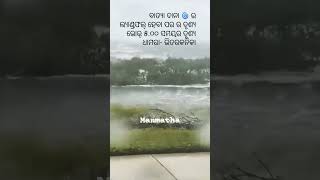 Kendrapara Morning 5am Dana dana kendrapara bhitarakanika cyclonedana cyclone 2024 shorts [upl. by Abil]