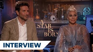 A Star is Borns Lady Gaga Praises Bradley Coopers Singing Skills  TIFF 2018 [upl. by Ayak]