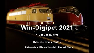 WinDigipet Schnelleinstieg 2021 Teil1 für Beginner [upl. by Zoila]