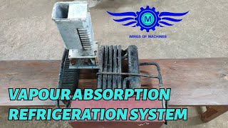 Vapour Absorption Refrigeration System [upl. by Yentruocal]