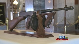 Gun stolen by Dillinger gang returned [upl. by Mandelbaum335]