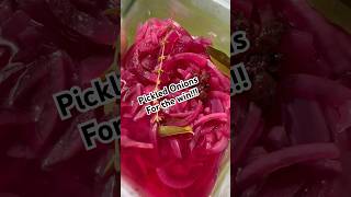 A VERY DETAILED PICKLED RED Onion Recipe AT HOME recipe fyp pickle easy [upl. by Sheff]