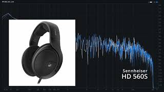 Sennheiser HD 560S ヘッドフォン出力音 [upl. by Ediva]