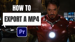 How to Export Video in Premiere Pro 2024 [upl. by Daniala]