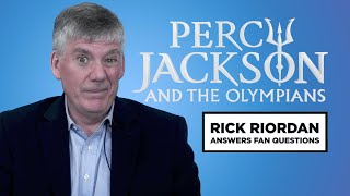 PERCY JACKSON author Rick Riordan answers fan questions on Easter eggs cameos amp more  TV Insider [upl. by Nimajneb451]