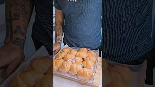 Bocadillos con croissants croissant bocadillos deliciousfood cooking food [upl. by Odnomor328]