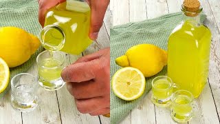 Limoncello fatto in casa il liquore estivo fresco e delicato [upl. by Tennies]