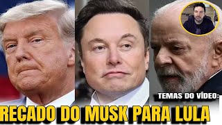 5 MUSK PARTE PRA CIMA DE LULA APÓS PROVOCAÇÃO DA JANJA LULA EM DESESPERO [upl. by Otrebilif978]