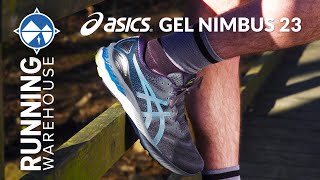 ASICS Gel Nimbus 23 Review  A Tried and True Cushioned Daily Trainer [upl. by Leund217]