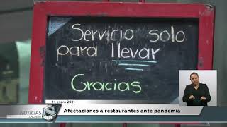 Afectaciones a restaurantes ante pandemia [upl. by Bradan]