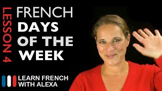 The French Days of the Week French Essentials Lesson 4 [upl. by Alick]