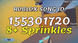 8 Sprinkles Roblox Song IDsCodes [upl. by Yramanna]