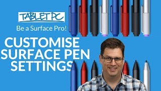 How to change your Surface Pen Settings [upl. by Amuwkuhc]