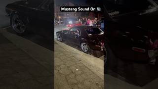 Mustang Sound On 🔊 mustang ford supercars carshorts cars [upl. by Loren]