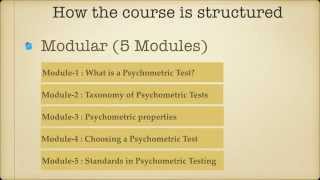 Crash course in Psychometric Testing  Introduction [upl. by June]