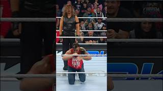 Shinsuke Nakamura spits mist at LA Knight [upl. by Airbma]