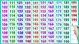 🦜500 Learn Counting from 1 to 500 Big numbers 1 to 500 123 1 2 3 4 5 6 7 8 9 10 ginti counting [upl. by Louanne687]