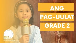 PAG UULAT NG PASALITA  GRADE 2 [upl. by Anikram]