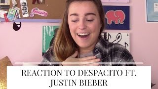 MUST WATCH REACTION TO DESPACTIO REMIX BY LUIS FONZI FT DADDY YANKEE ampJUSTIN BIEBER [upl. by Leesen]