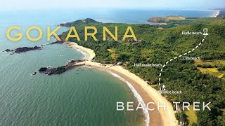 GOKARNA BEACH TREK is difficult   I had to pay the FINE in GOKARNA VLOG 11 [upl. by Assiluj]