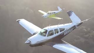 Beechcraft Bonanza Ruddervators [upl. by Yrogreg584]