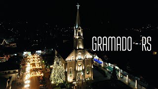 GRAMADO  RS  NATAL LUZ CINEMATIC VIDEO 4K [upl. by Nitnilc]