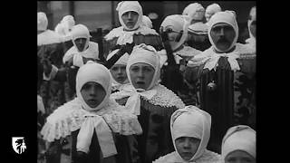 Le carnaval de Binche 1930  Enquête du Musée de la Vie wallonne [upl. by Aiuqet]