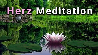 Herzmeditation ❤️ Herz öffnen Verletzungen heilen Selbstliebe spüren 💚 [upl. by Cadel490]