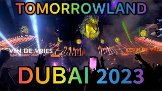 Dubai 🇦🇪 TOMORROWLAND DJ KEVIN DE VRIES at Terra Solis Dubai Music Festival  4K [upl. by Nayhr]