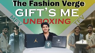 Unboxing The Gifts I Got From The Fashion Verge [upl. by Boote]