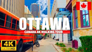 Ottawa Canada 4K UHD HDR 60 fps Walking Tour 2024 [upl. by Ericksen901]