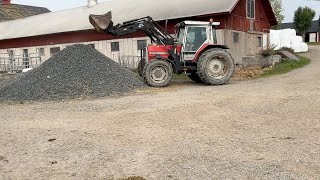 Köp Traktor Massey Ferguson 3075 Dynashift med lastare på Klaravik [upl. by Ordnasela285]