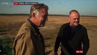 Arnhem 80th airdrop at Ginkel Heath with Al Murray and James Holland BBC News [upl. by Faucher]