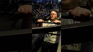 Gym Session replacment video Gym motivation Or jusst funny fat guy working Pendelum Squat [upl. by Rangel]