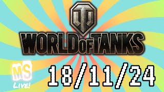 World Of Tanks Stream 18112024 Marking UDES 14 5 9095  MVY 2764 [upl. by Lesoj]