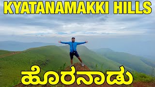 Kyatanamakki Hills  Western Ghats and Eastern Ghats  Horanadu Home Stay [upl. by Nahtnaoj]