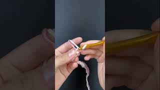 Chain stitch crochet for beginners [upl. by Cosette210]